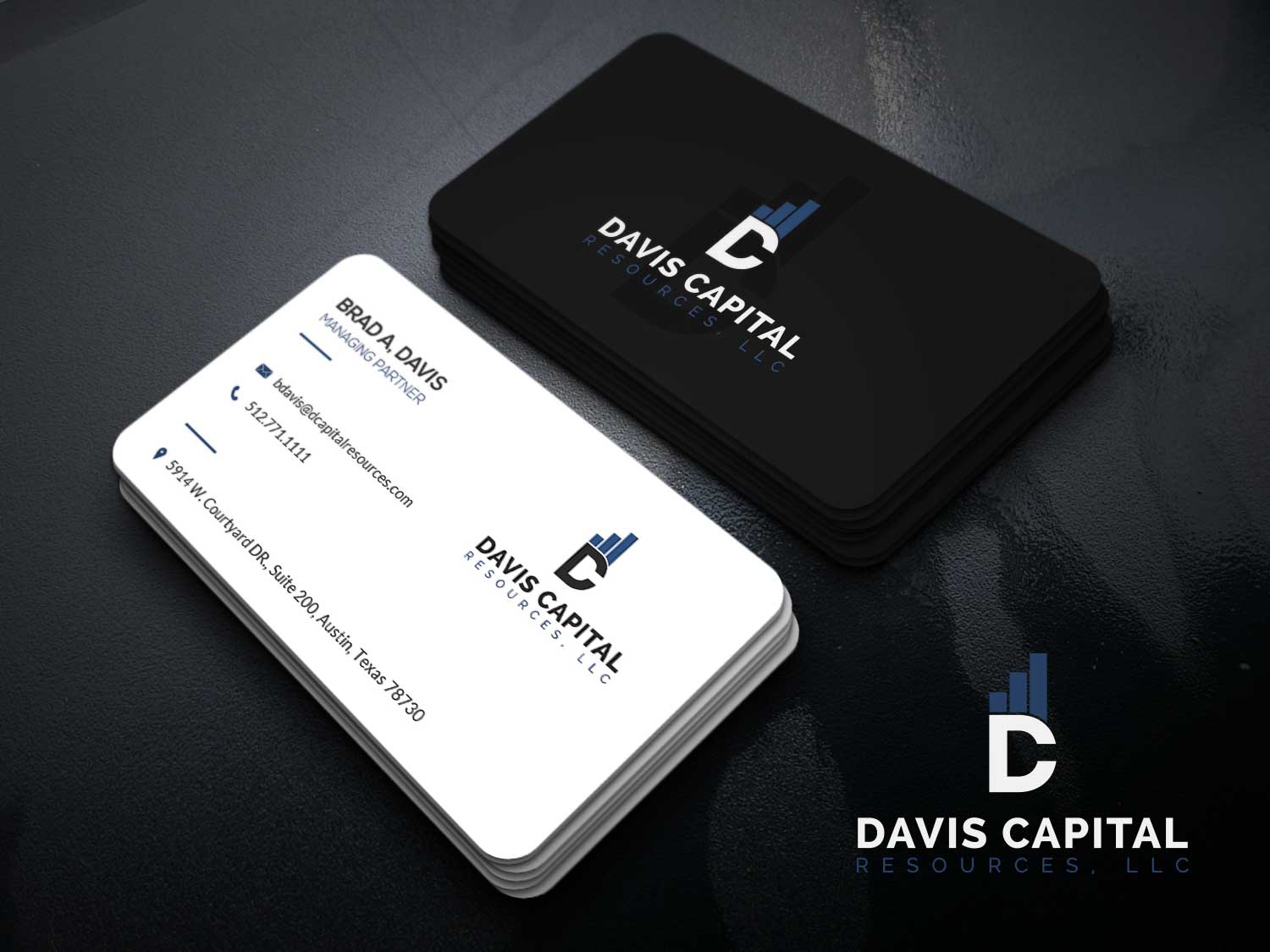 Business Card Design by Riz' for Davis Capital Resources | Design #19301634