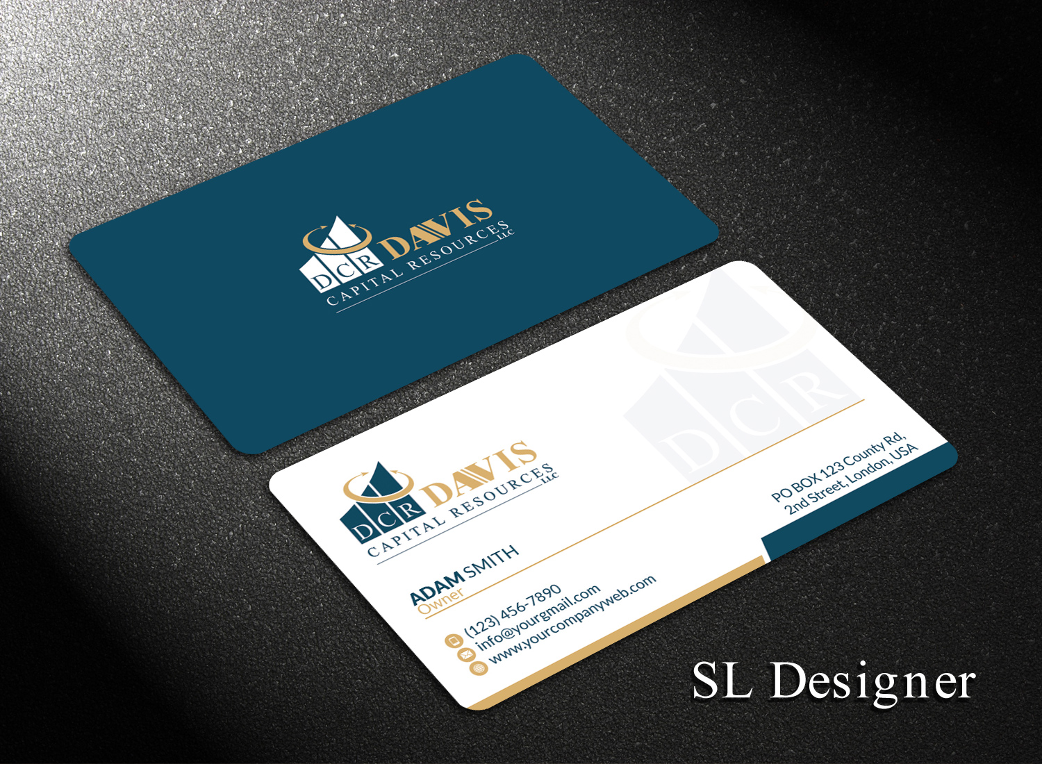 Business Card Design by SL Designer for Davis Capital Resources | Design #19299926