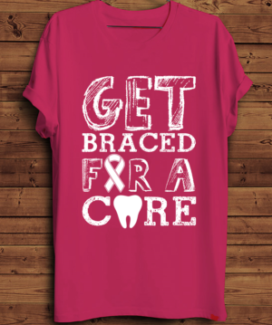 Breast cancer awareness T-shirt design | Diseño de Camiseta por creative gravity