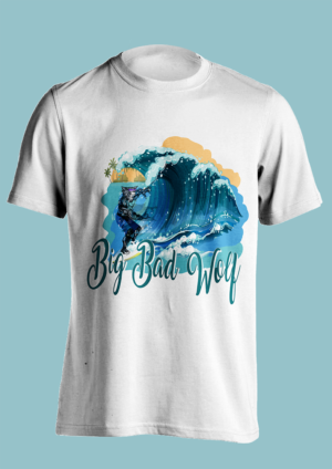  Cool summer vintage  Surfer t-shirt  design for guys  | T-Shirt-Design von dundun