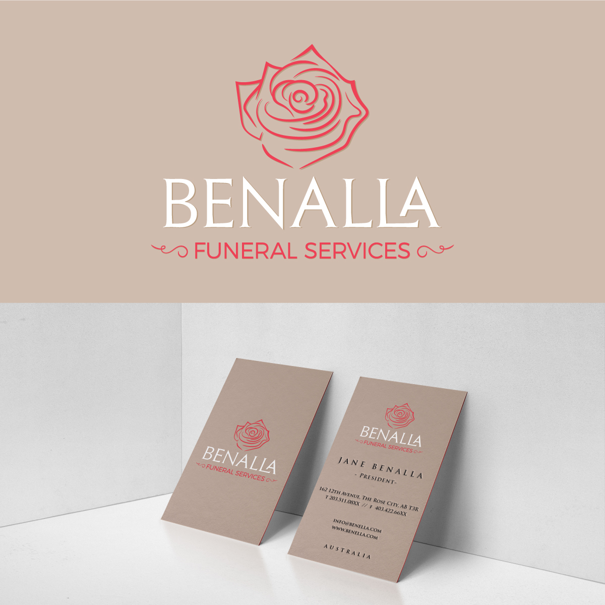 Logo Design by ACK Design for Mark J. Floyd Funeral Services | Design #19299889