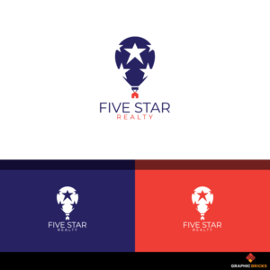 Five Star Realty | Logo Design by Graphic Bricks