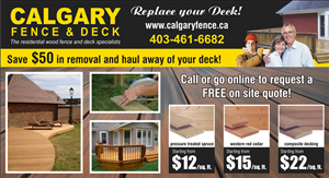 Fence & Deck Construction Flyer