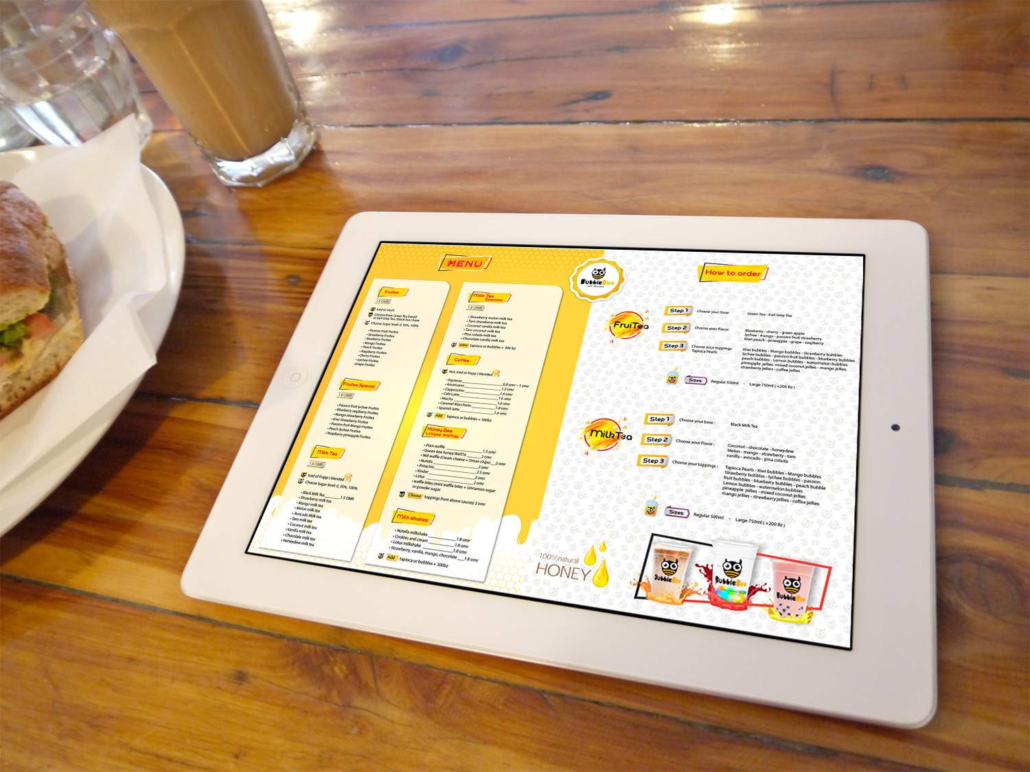 Diseño de Menú por Krypton Designer para este proyecto | Diseño #19352762