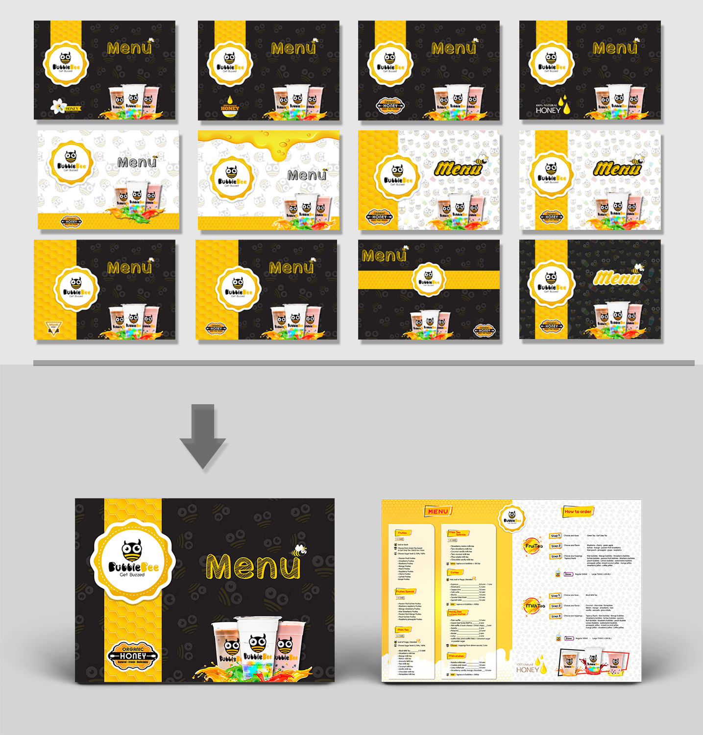 Diseño de Menú por Krypton Designer para este proyecto | Diseño #19352858