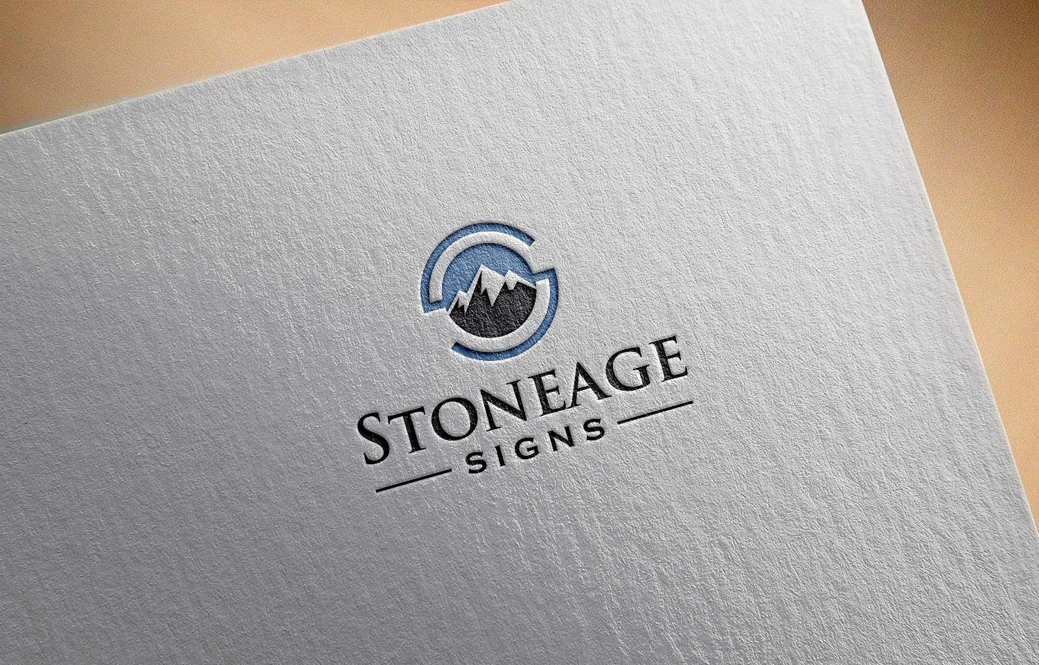 Logo Design by deku for Stoneage Signs | Design #19323901