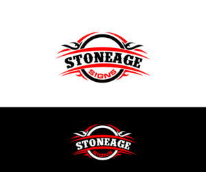Logo Design by Vision Exalt Technology for Stoneage Signs | Design: #19311617