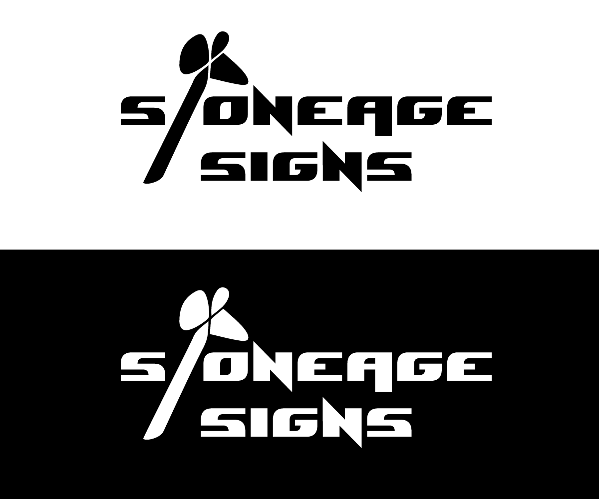 Logo Design by Ishier for Stoneage Signs | Design #19356752