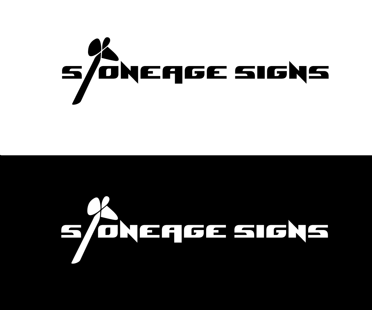 Logo Design by Ishier for Stoneage Signs | Design #19356768