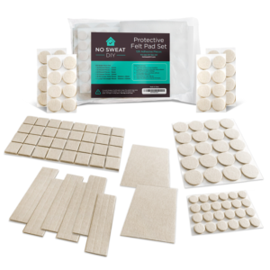 Images for Amazon Listing - No Sweat DIY - Felt furniture Pads | Grafik-Design von Taya Bright