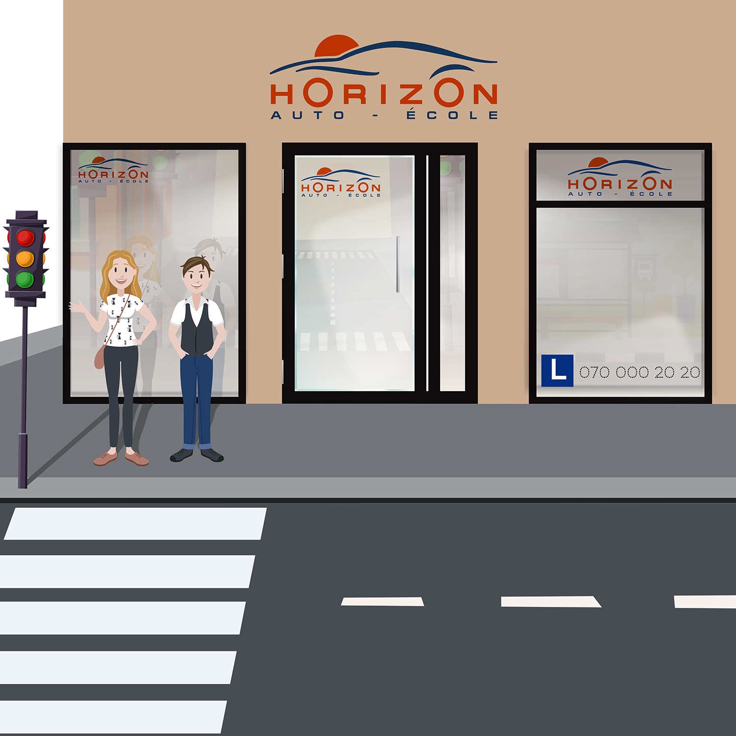 Diseño de Anuncio de Prensa por nadbook2323 para Horizon | Diseño #19411907