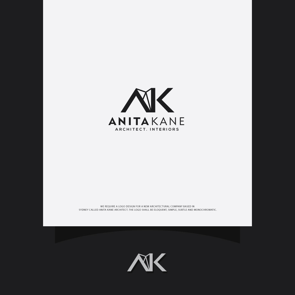 Logo Design by ecorokerz for Anita Kane Architect | Design #19305000