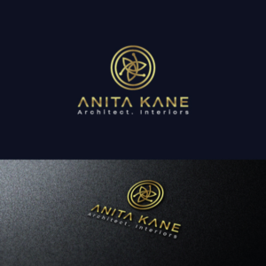 Anita Kane. Architect. Interiors | Diseño de Logo por Classy Custom
