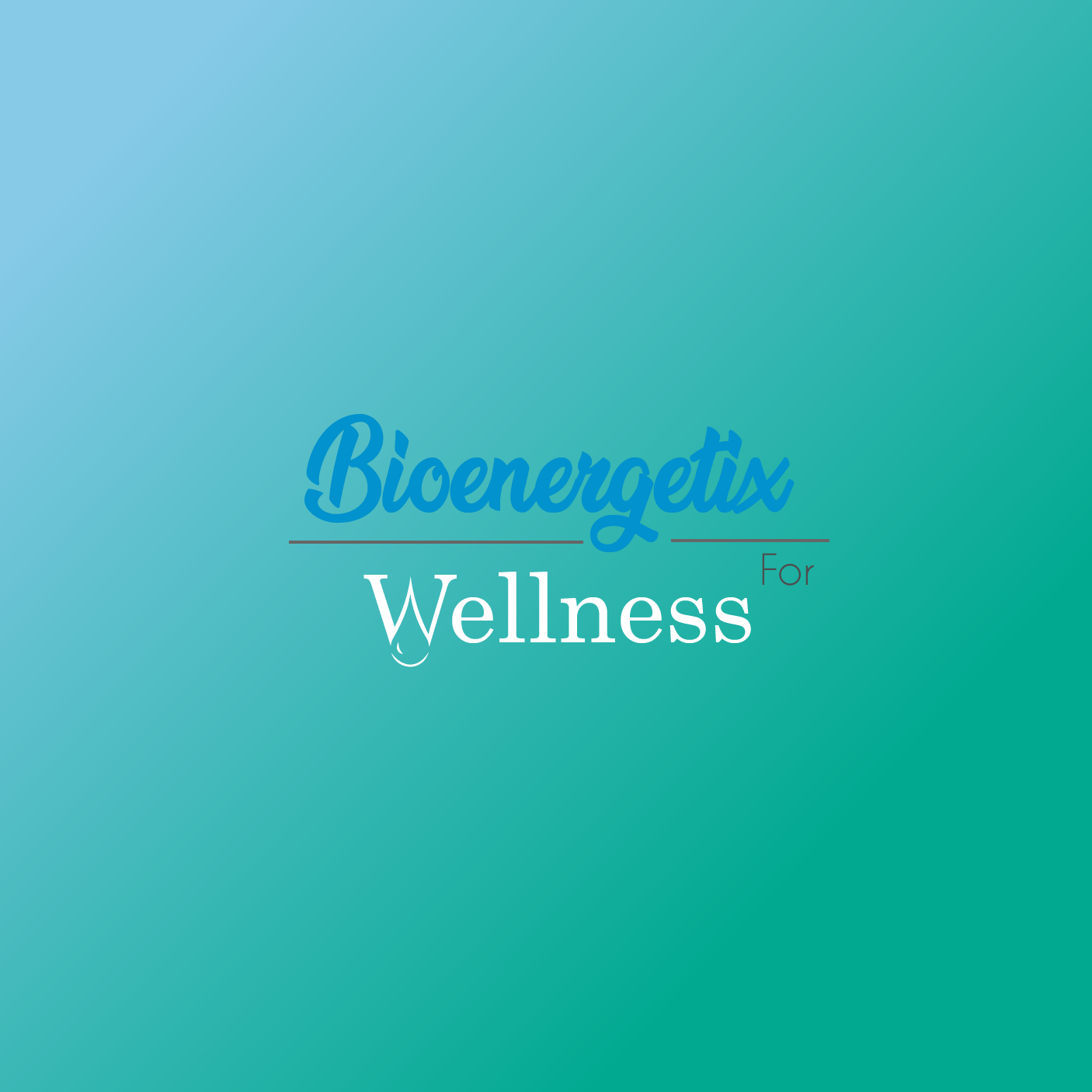 Diseño de Logo por anurag yadav para Bioenergetix for Wellness | Diseño #19368702