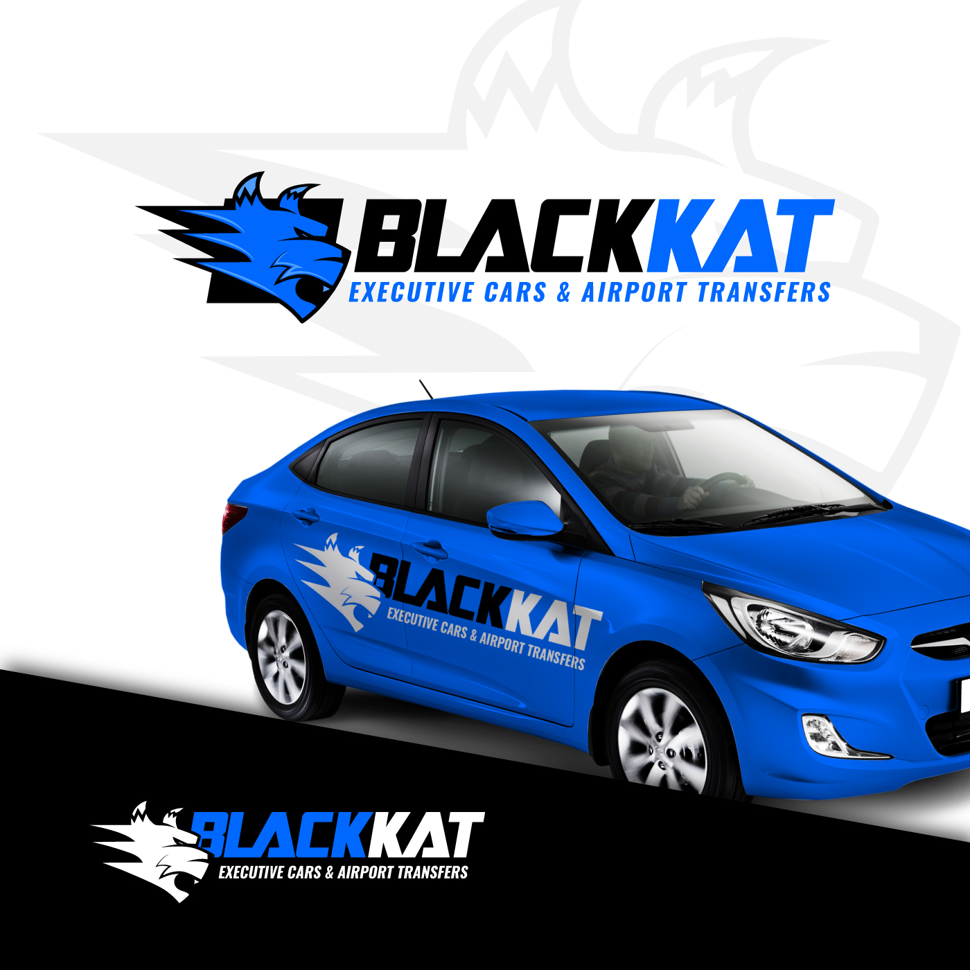 Design de Logo par Veronica Dan pour Black Kat Executive Cars & Airport Transfers | Design #19306531
