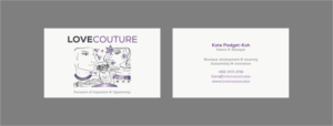 Business Card Design by INDIAN_Ashok for Kate Padget-Koh | Design: #19316201