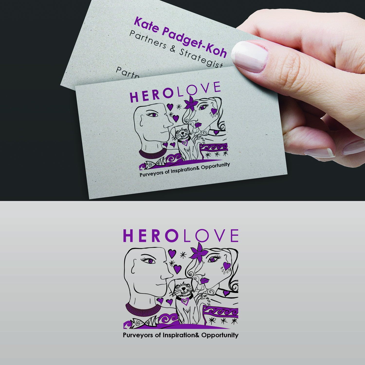 Business Card Design by much_lysin for Kate Padget-Koh | Design #19316575