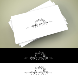 Nicola Walters Flowers | Logo Design by ClearDesign