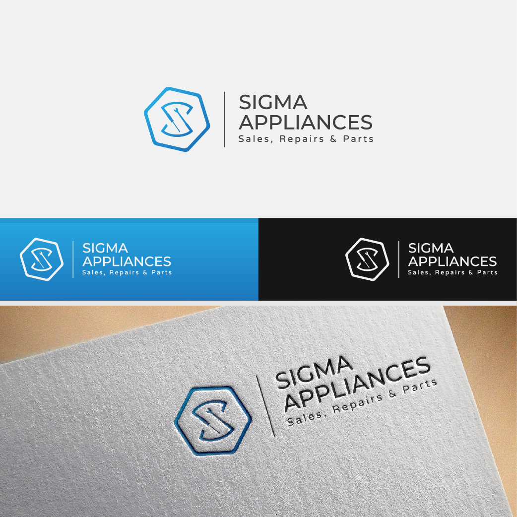 Logo Design by Mime Artworks for Sigma Appliances | Design #19326784
