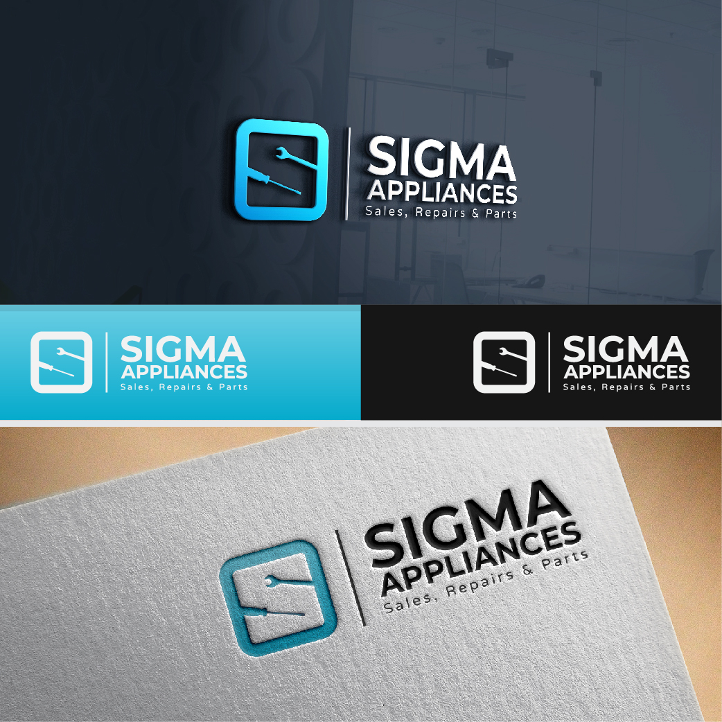 Logo Design by Mime Artworks for Sigma Appliances | Design #19327774