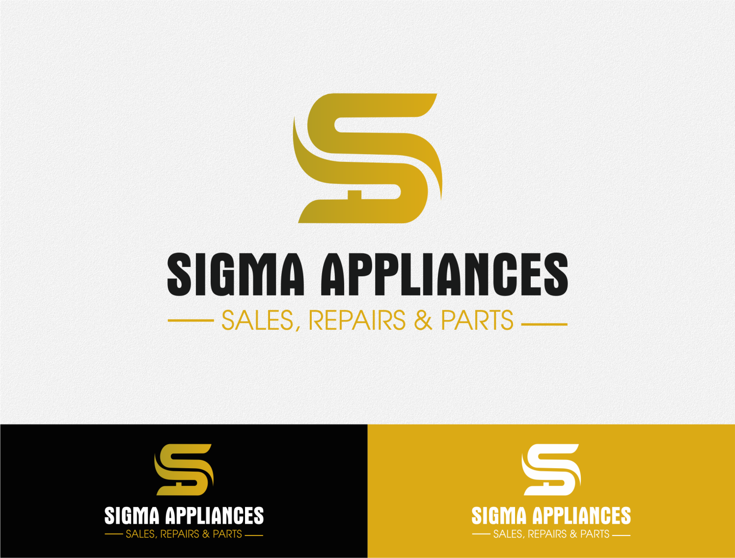 Logo Design by Adeikhan for Sigma Appliances | Design #19314133