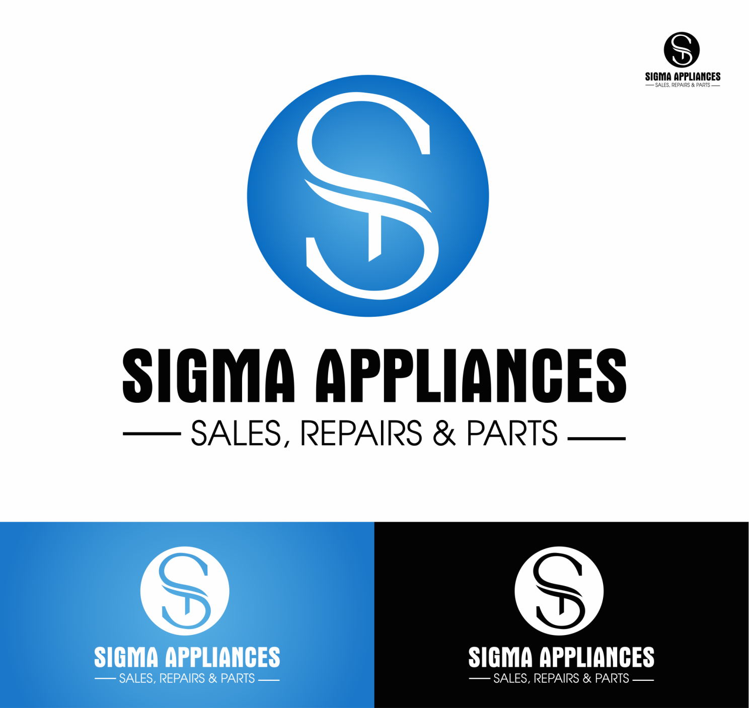 Logo Design by Adeikhan for Sigma Appliances | Design #19315809