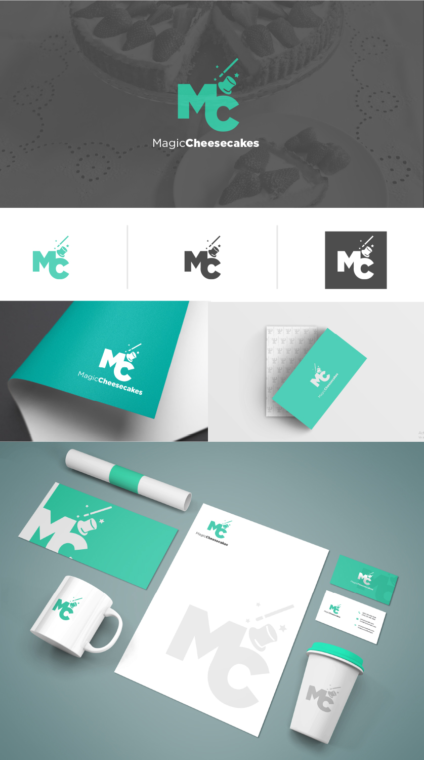 Logo Design by Carlos Alba D. for Magic Cheesecakes | Design #19323979
