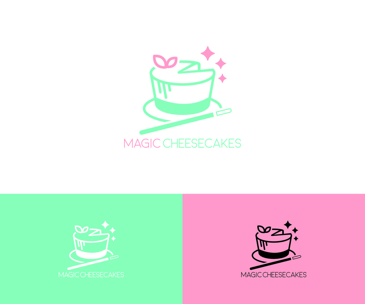 Logo Design by PixelPointDC for Magic Cheesecakes | Design #19388474