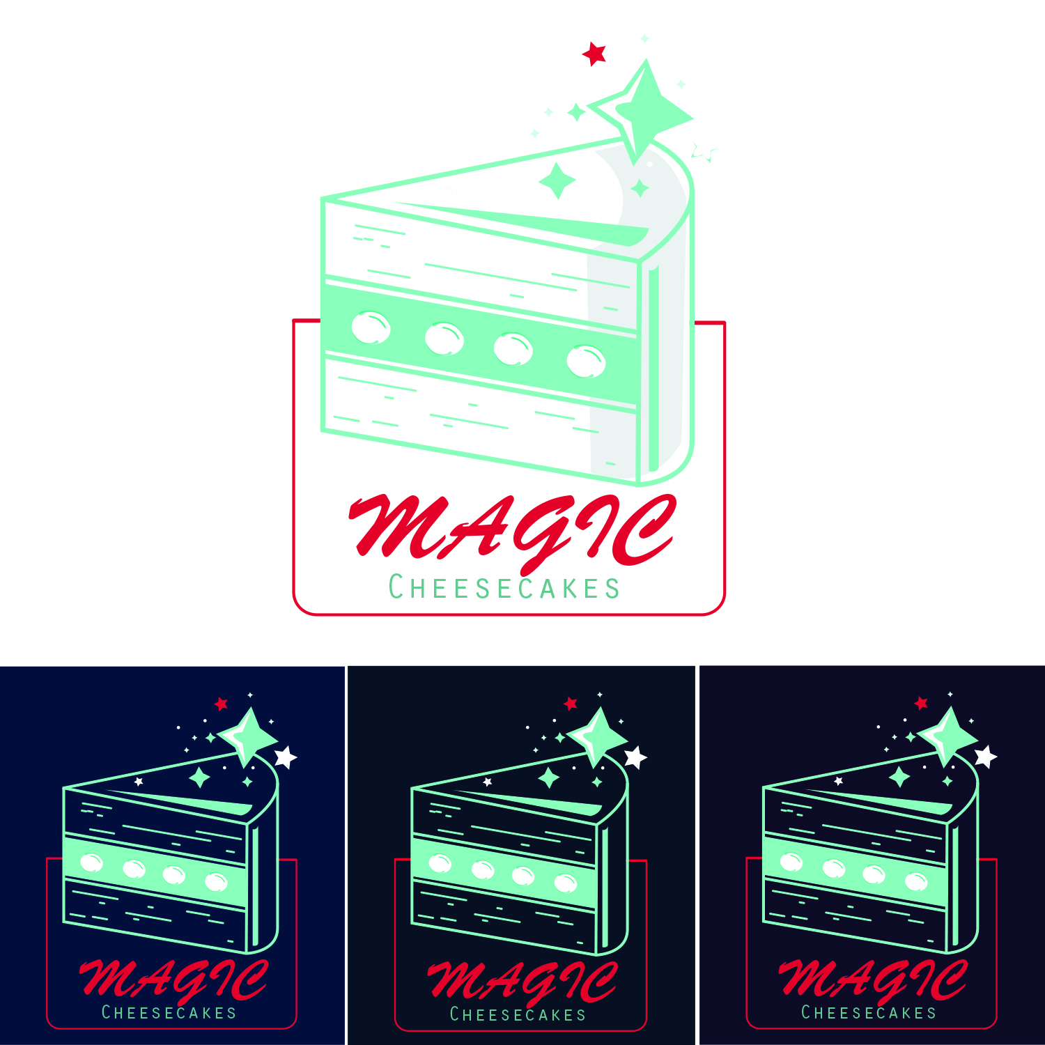 Logo Design by Designer AJ  for Magic Cheesecakes | Design #19354510