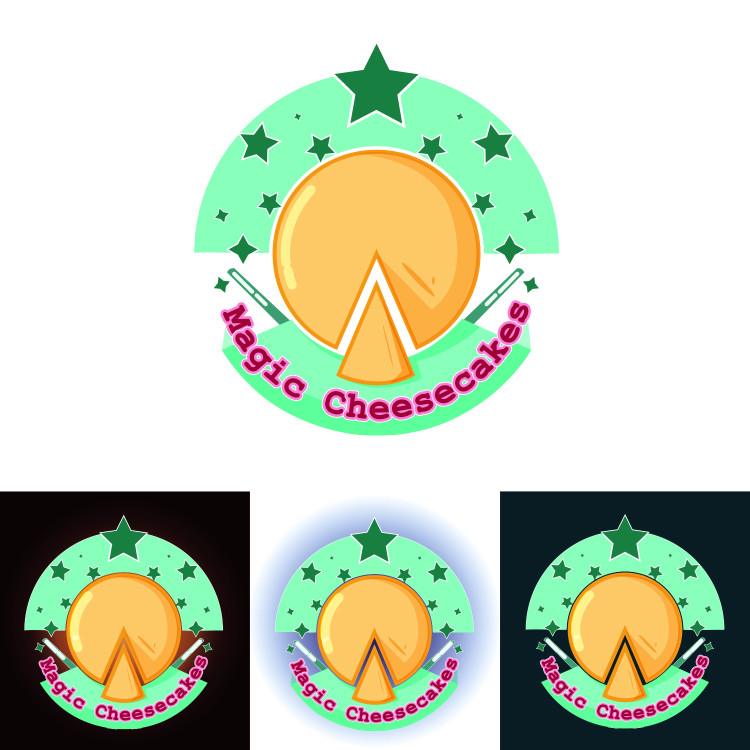 Logo Design by Designer AJ  for Magic Cheesecakes | Design #19363275