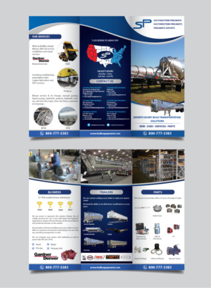 Tri-Fold Brochure for Transportation Equipment Dealer | Flyer Design by alex989