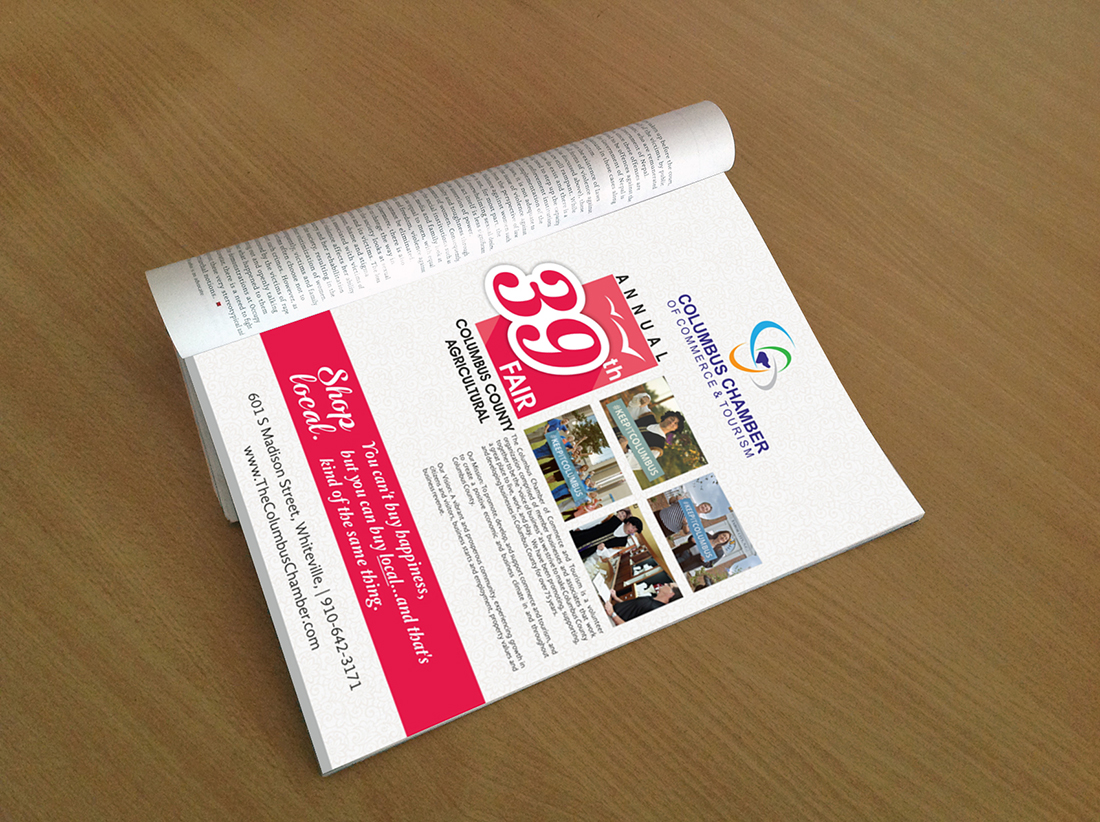 Advertisement Design by Savitra for Columbus Chamber of Commerce and Tourism | Design #19319854