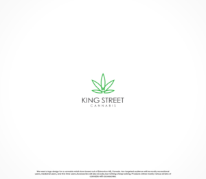King Street Cannabis | Logo Design by GBDESIGN