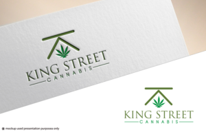 King Street Cannabis | Logo Design by Juli creation