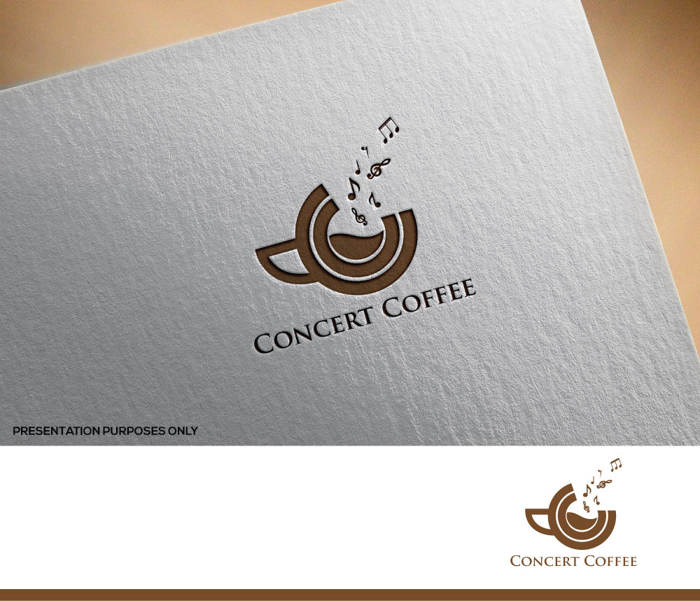 Logo Design by saroja 5 for Concert Coffee | Design #19326297