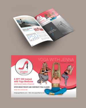 Diseño de Flyer por uk para Yoga With Jenna | Diseño: #19319319