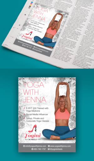 Flyer Design by decorusads for Yoga With Jenna | Design: #19324524