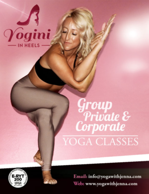 Yoga With Jenna Ad for print | Flyer-Design von alessandroevge