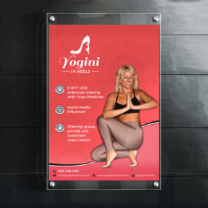 Diseño de Flyer por debdesign para Yoga With Jenna | Diseño: #19326779