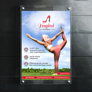 Diseño de Flyer por debdesign para Yoga With Jenna | Diseño: #19326780