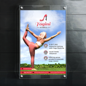 Diseño de Flyer por debdesign para Yoga With Jenna | Diseño: #19326781