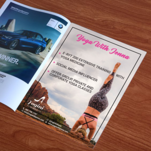 Diseño de Flyer por CreativeSpace18 para Yoga With Jenna | Diseño: #19336414