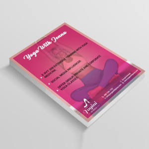Flyer Design by CreativeSpace18 for Yoga With Jenna | Design: #19336421