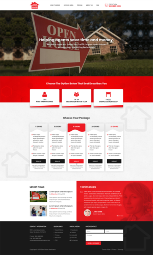 Web Design by RupalTechno for Shane | Design: #19387353