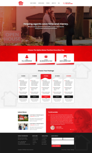 Web Design by RupalTechno for Shane | Design: #19387354