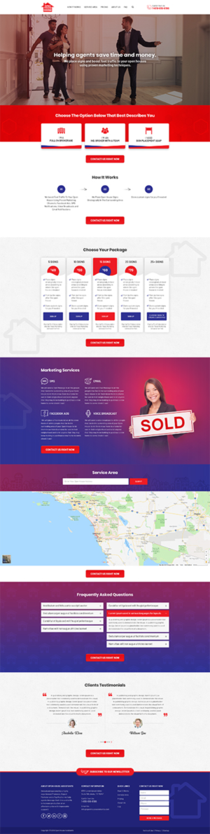 Web Design by RupalTechno for Shane | Design: #19434251