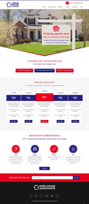 Web Design by pb for Shane | Design: #19389319