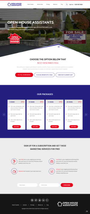 Web Design by pb for Shane | Design: #19389321