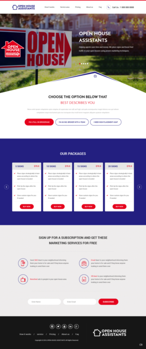 Web Design by pb for Shane | Design: #19389323