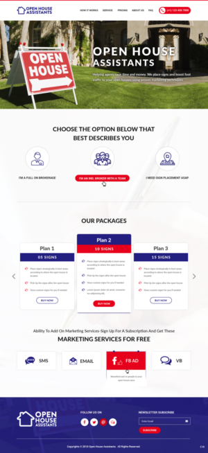 Web Design by pb for Shane | Design: #19389334